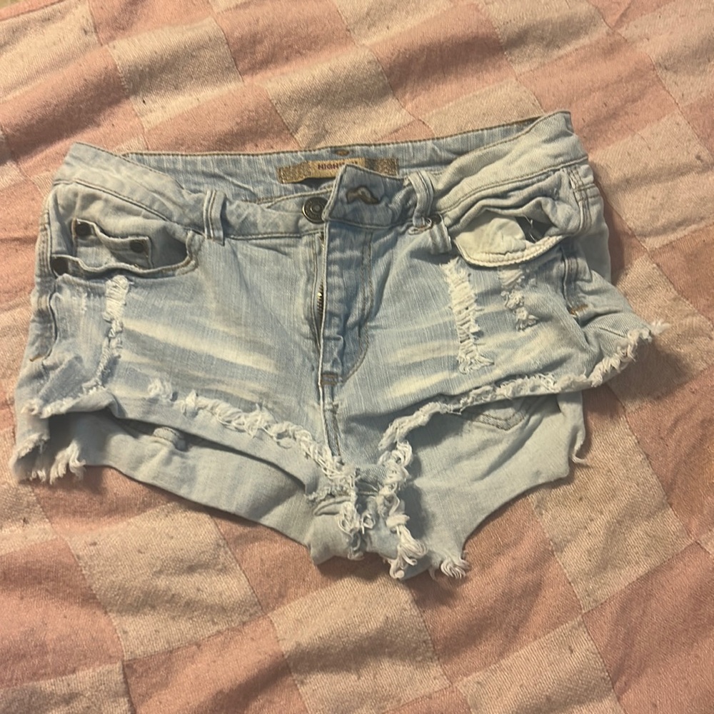 Y2K mini Jean shorts